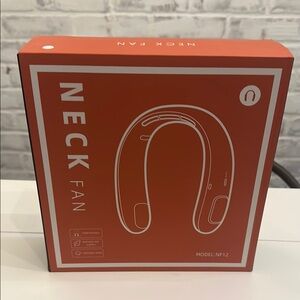 Portable Neck Fan - Orange